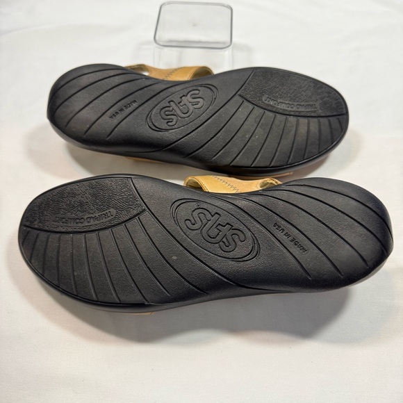 SAS Nudu Dawn Heel Strap Sandals Woman’s 8M Metallic Blush Pink Two-Tone Leather - Picture 6 of 16